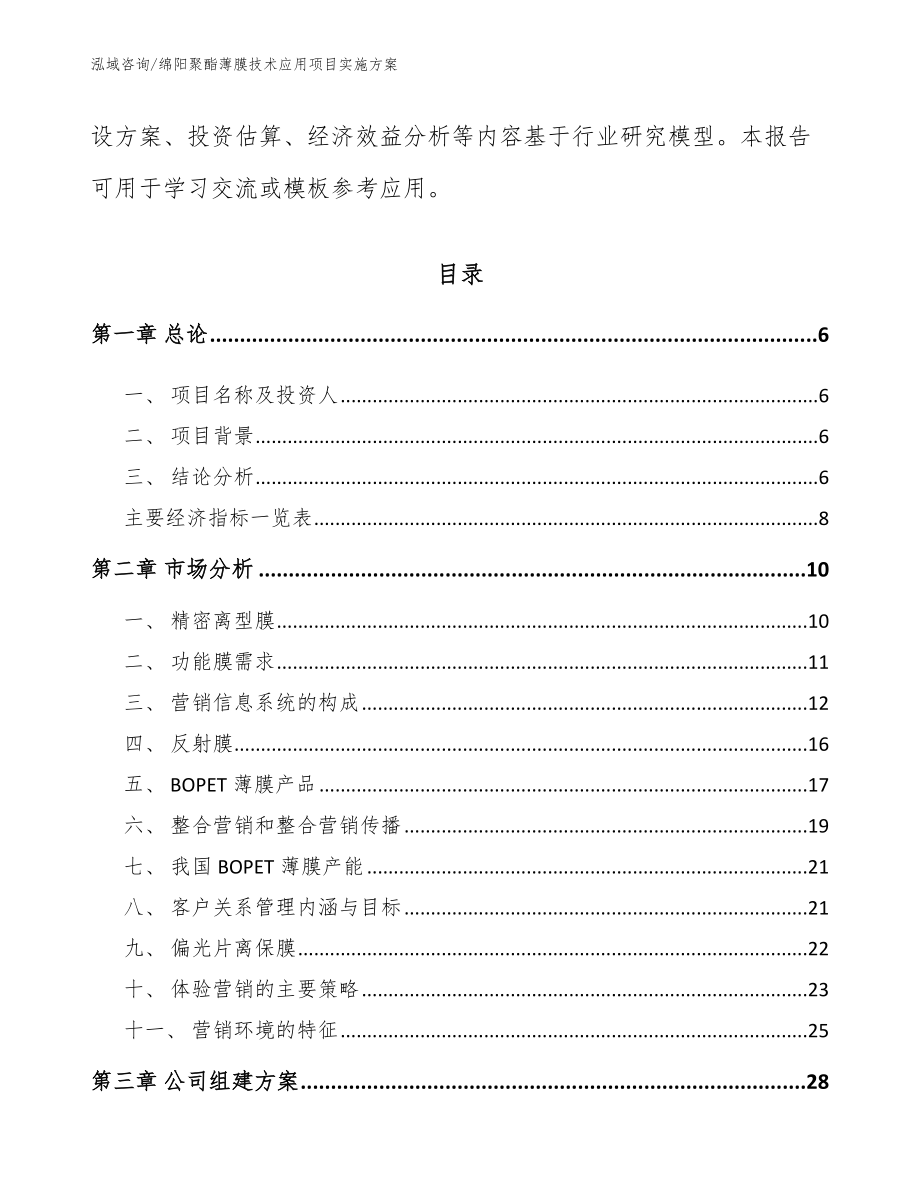 绵阳聚酯薄膜技术应用项目实施方案_第2页