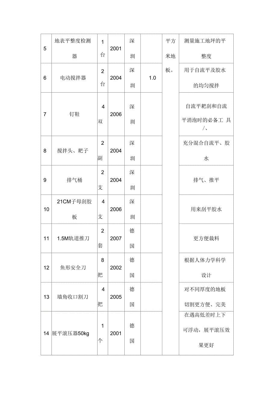 PVC地板施工流程_第5页