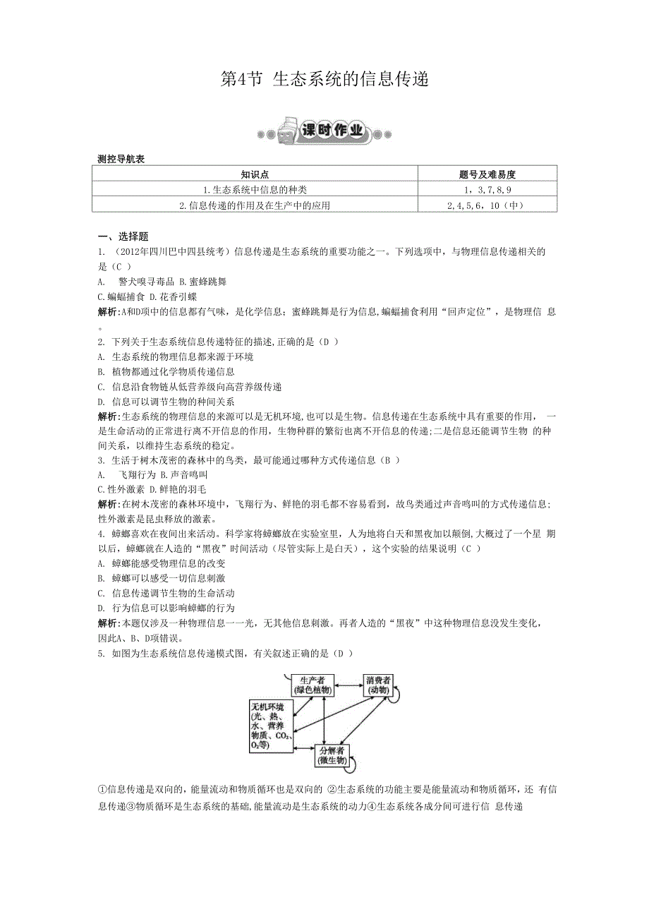 生态系统的信息传递_第1页