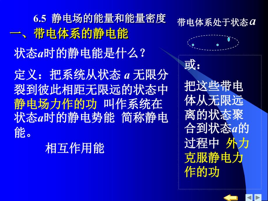 清华大学自用大学物理一教学课件25静电场的能量和能量密度g1_第1页