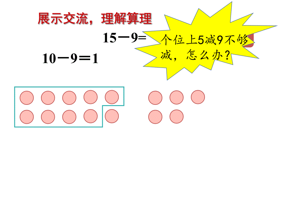 一年级数学下册课件2.1用破十法计算十几减974人教版_第3页