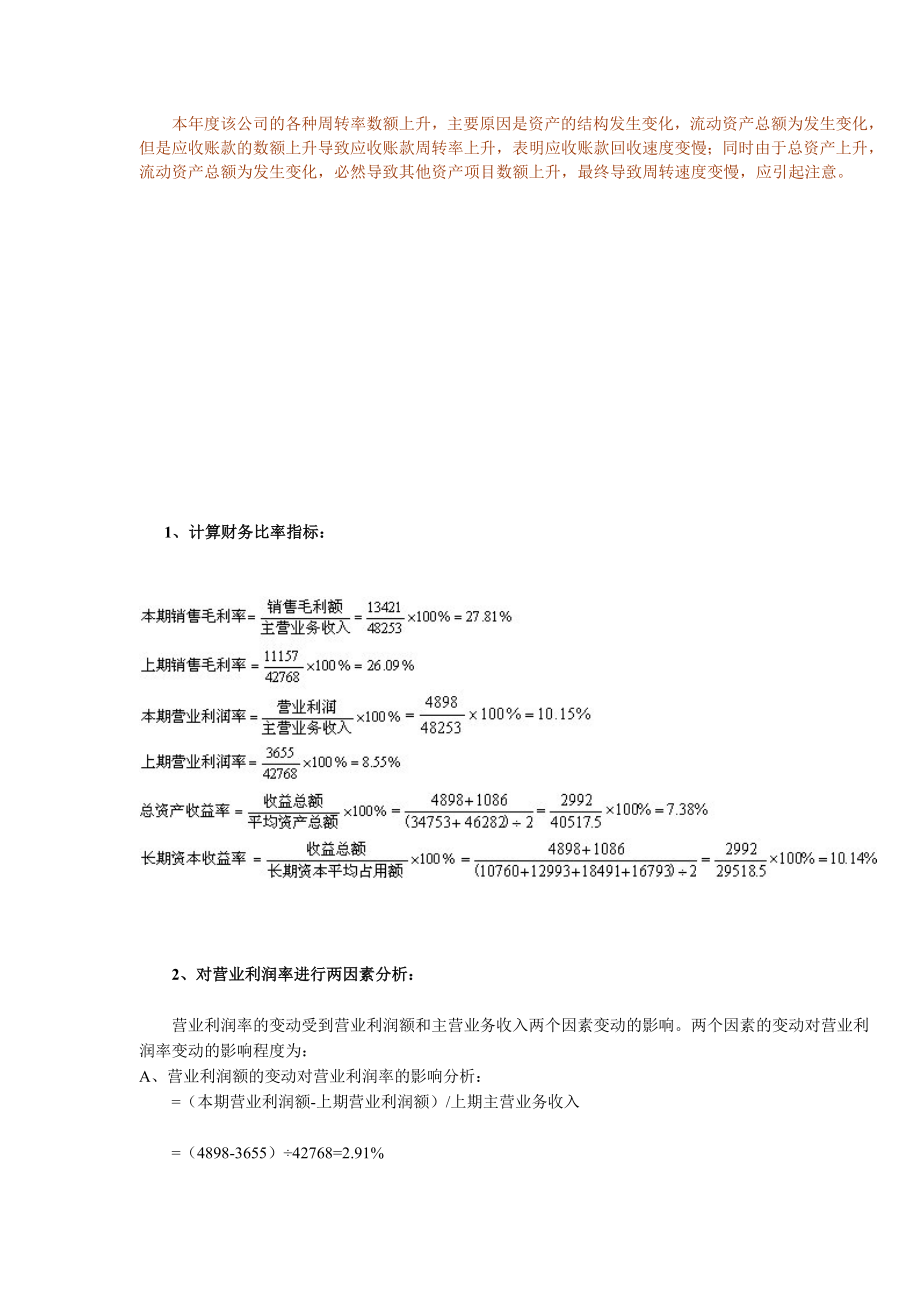 财务分析例子_第2页