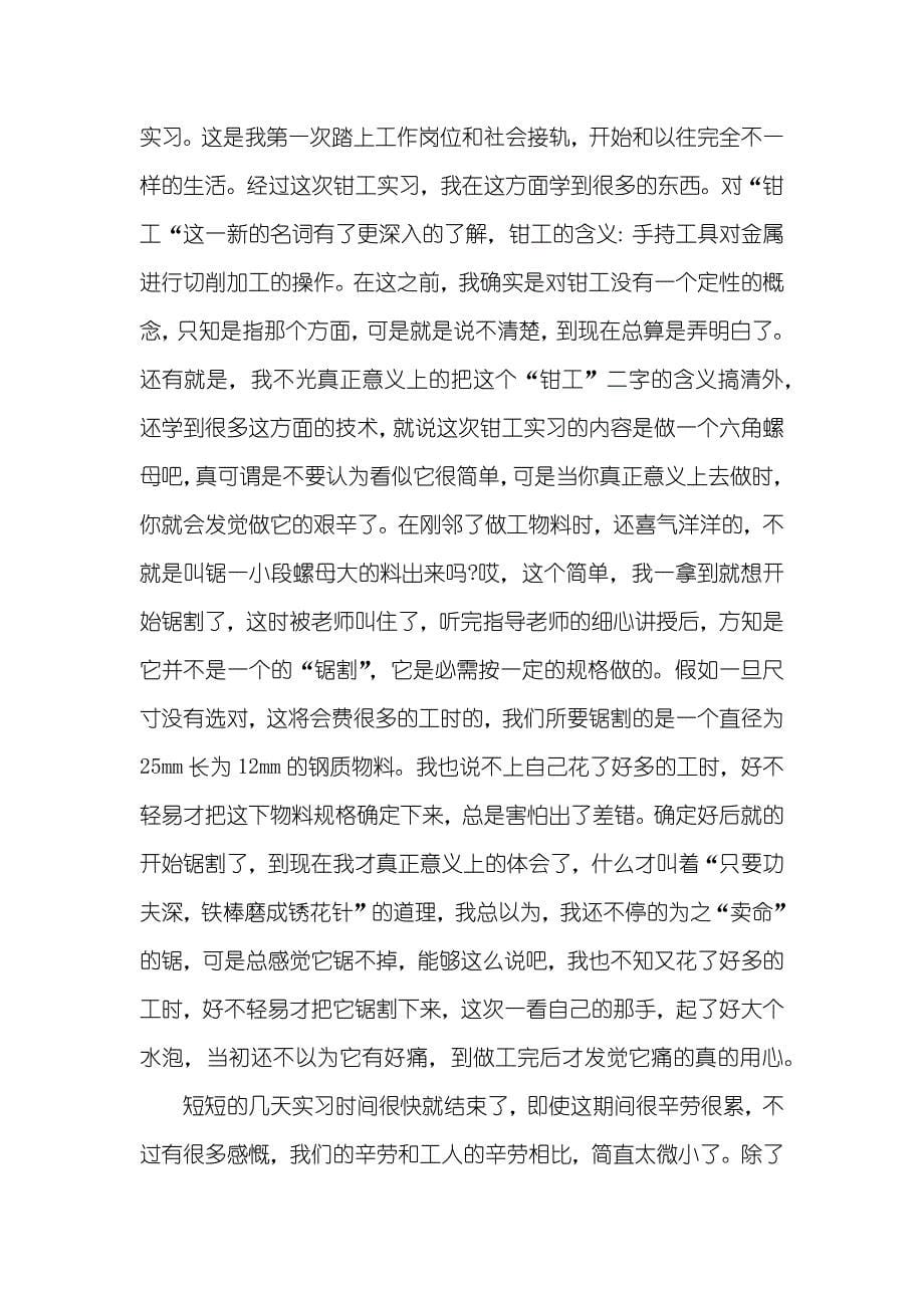 相关实习自我判定范文汇编五篇_第5页