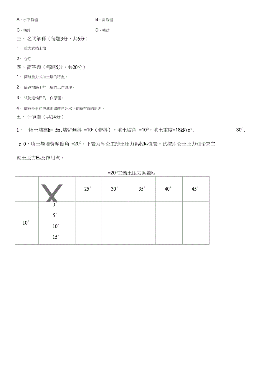 特种结构试卷及答案_第2页