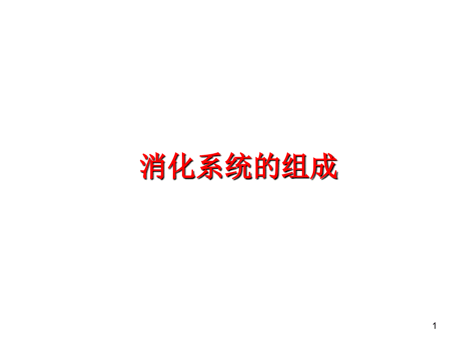 优质课件消化系统结构_第1页