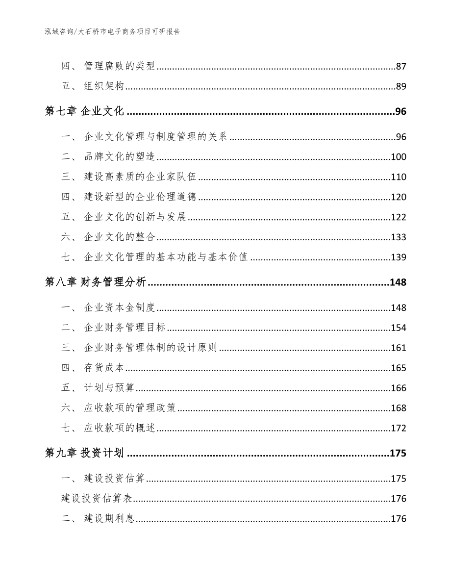 大石桥市电子商务项目可研报告（参考模板）_第3页