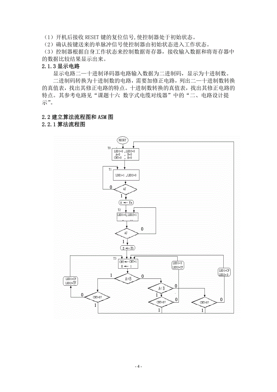 课程设计时序比较器_第4页