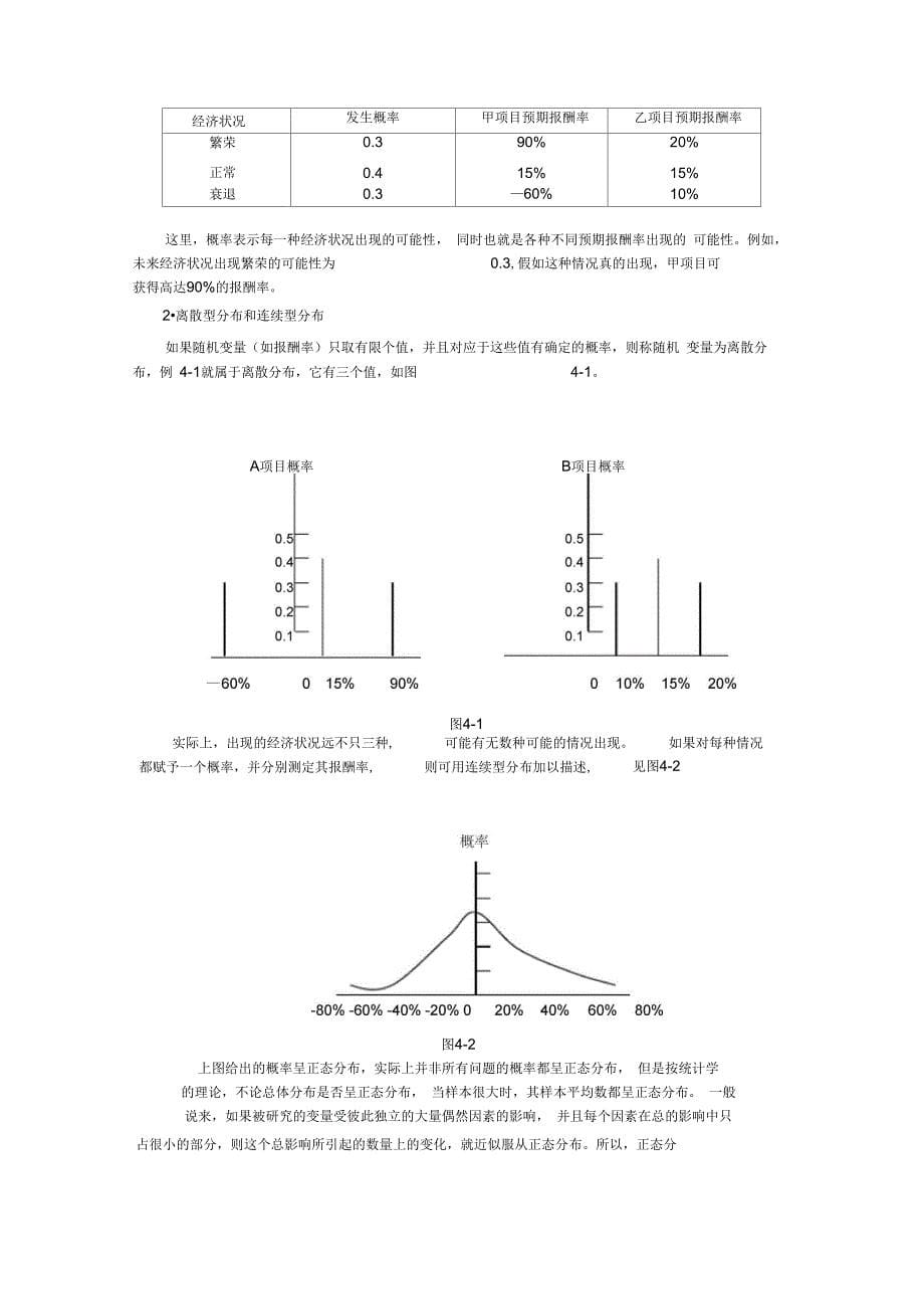 财务管理第四章风险与收益_第5页