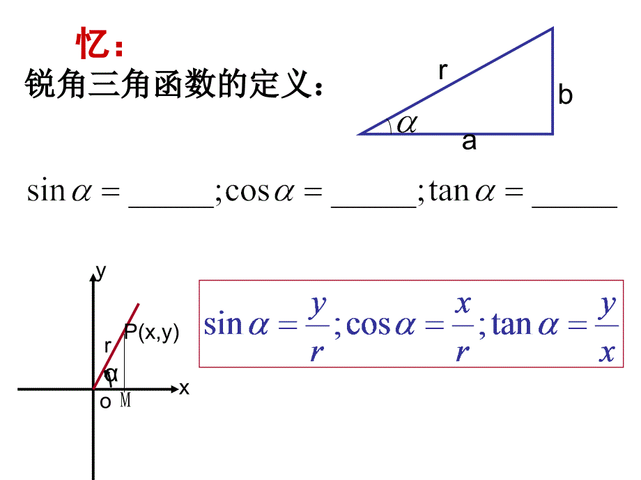 1.2.1任意角的三角函数1[精选文档]_第2页