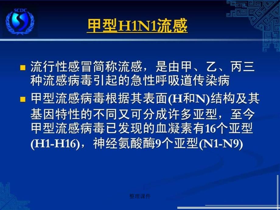 h1n1流感pt演示文稿模板_第2页