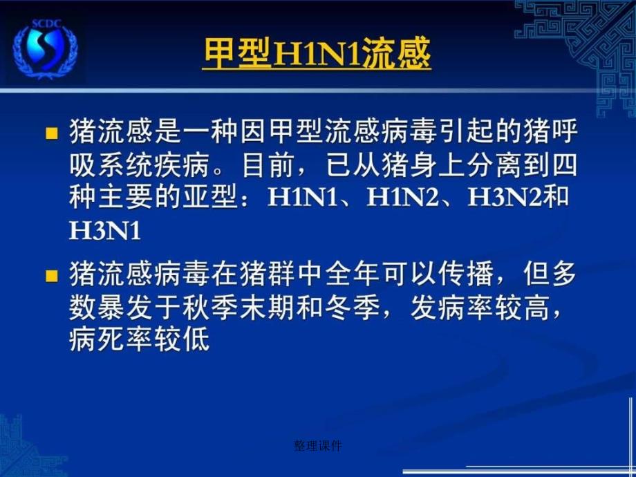 h1n1流感pt演示文稿模板_第3页