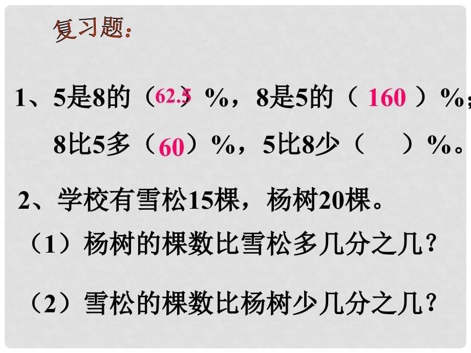 六年级数学上册 百分数应用（二）2课件 北师大版_第5页