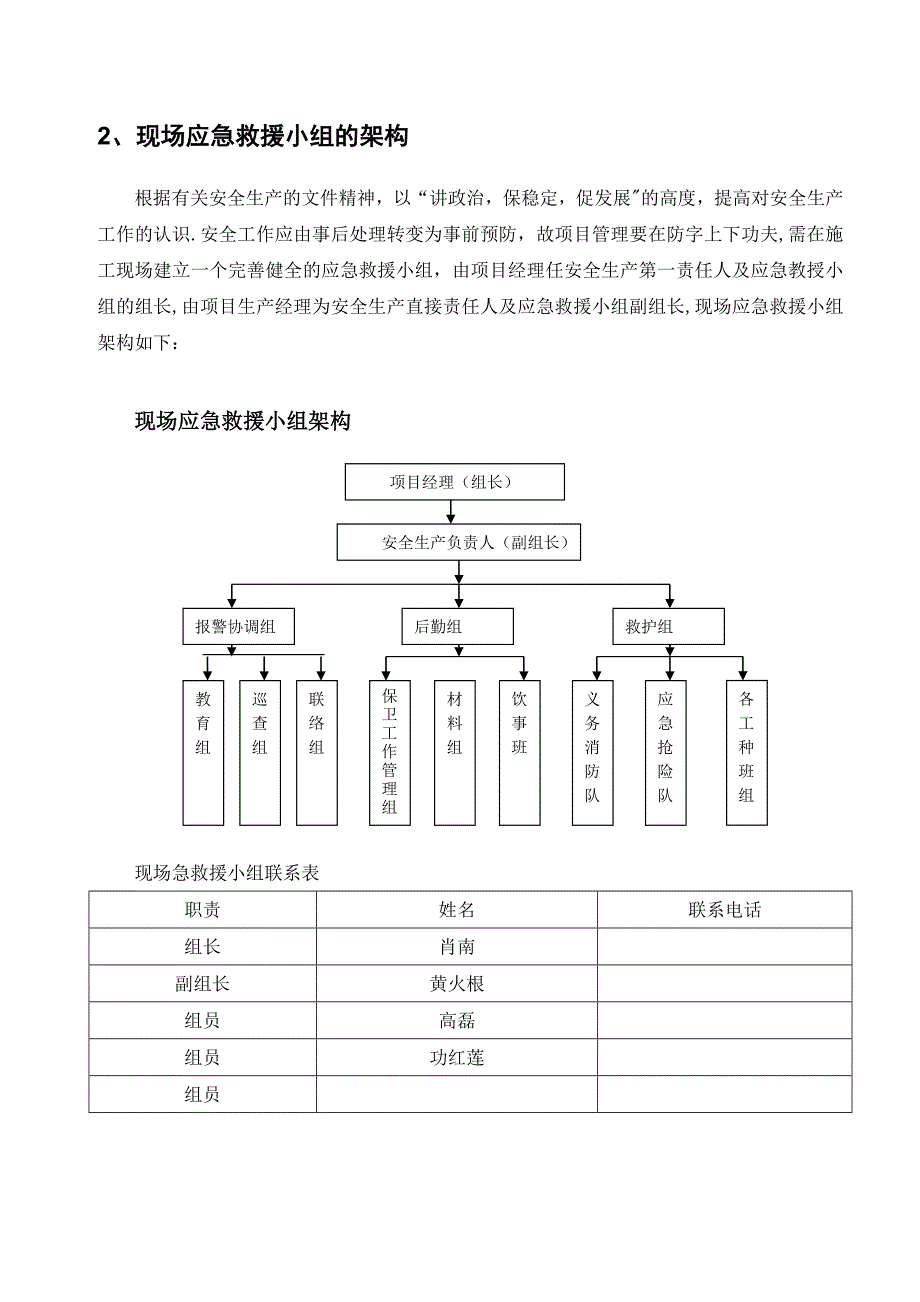 【整理版施工方案】施工应急预案专项施工方案39658_第3页