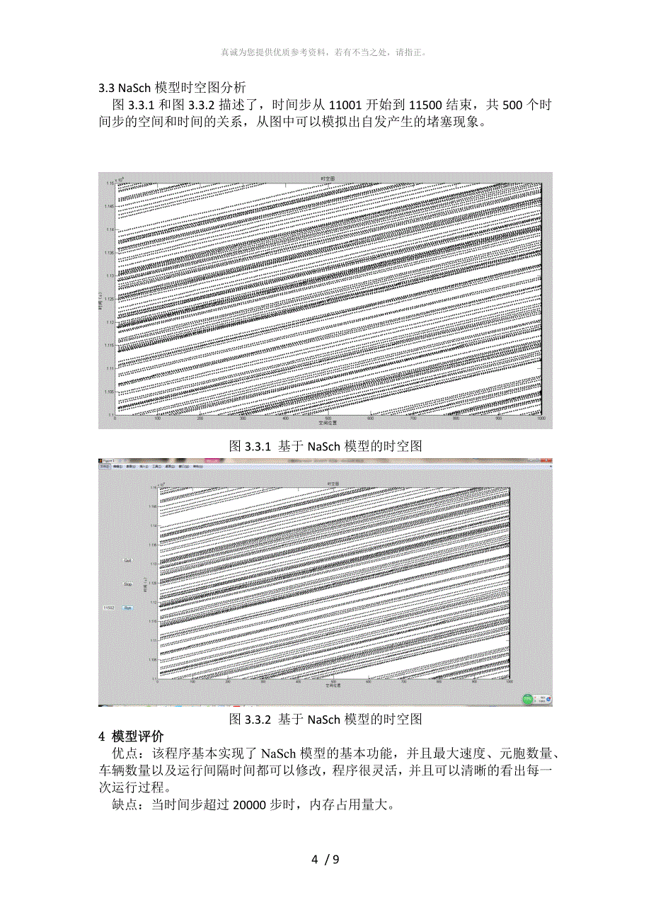 交通流中的NaSch模型及MATLAB代码元胞自动机完整_第4页