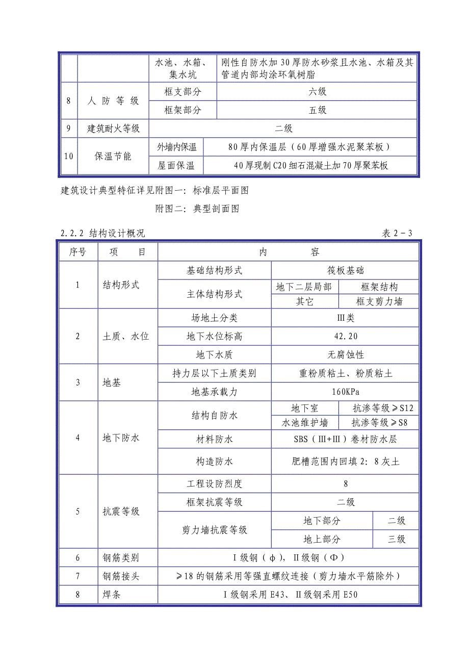 日报社外籍专家公寓及夜班职工用房工程施工组织设计方案1_第5页