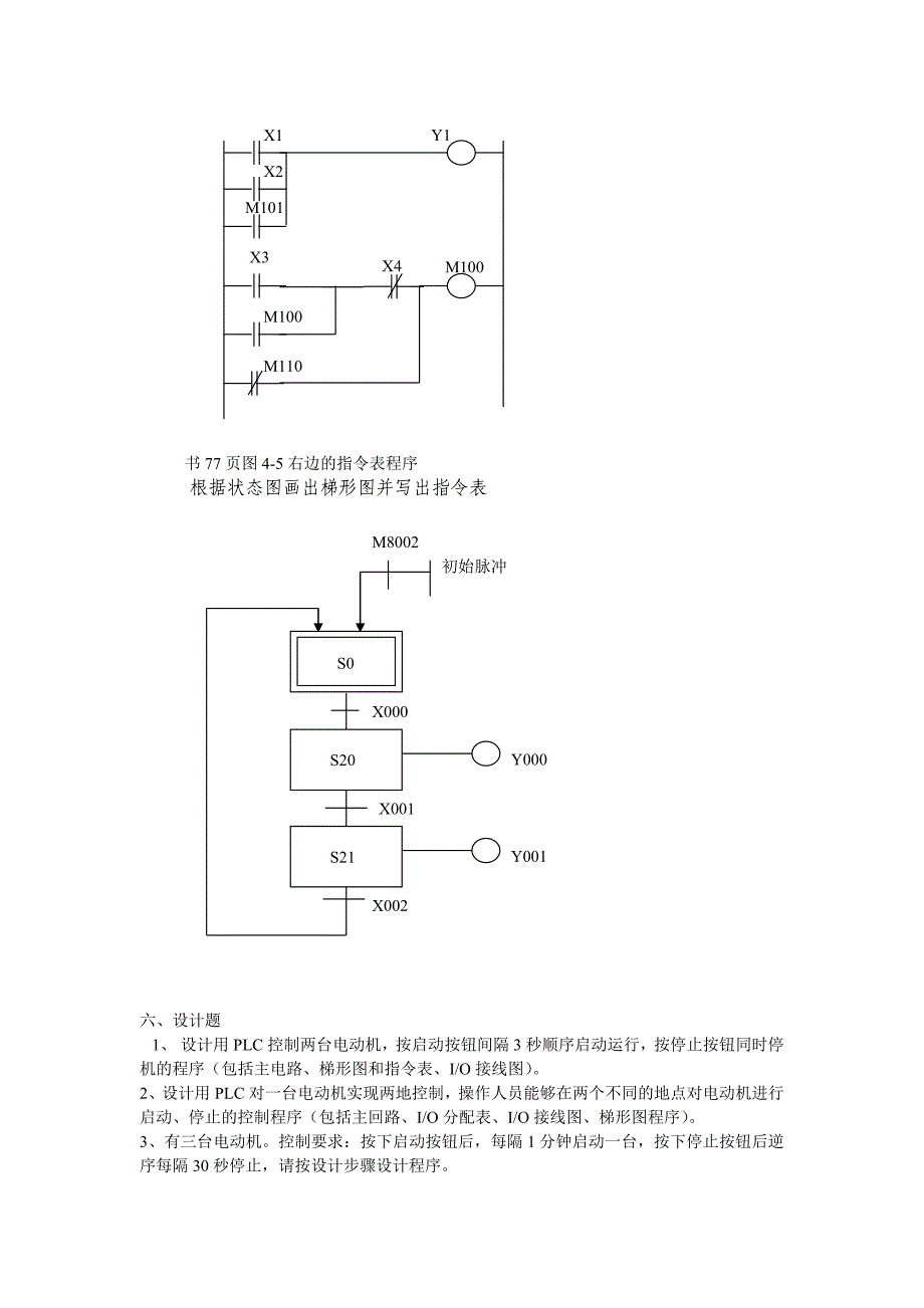 可编程序控制器复习资料_第4页