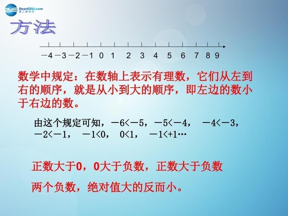 永川市第五中学七年级数学上册124绝对值第2课时课件新人教版_第5页