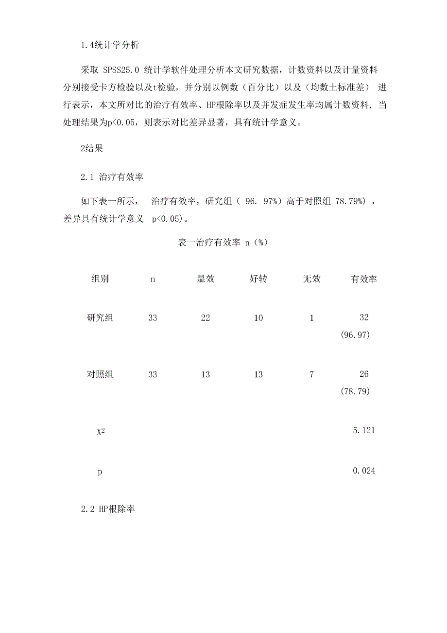 大剂量艾司奥美拉唑镁对幽门螺杆菌相关性胃炎的治疗效果分析_第3页