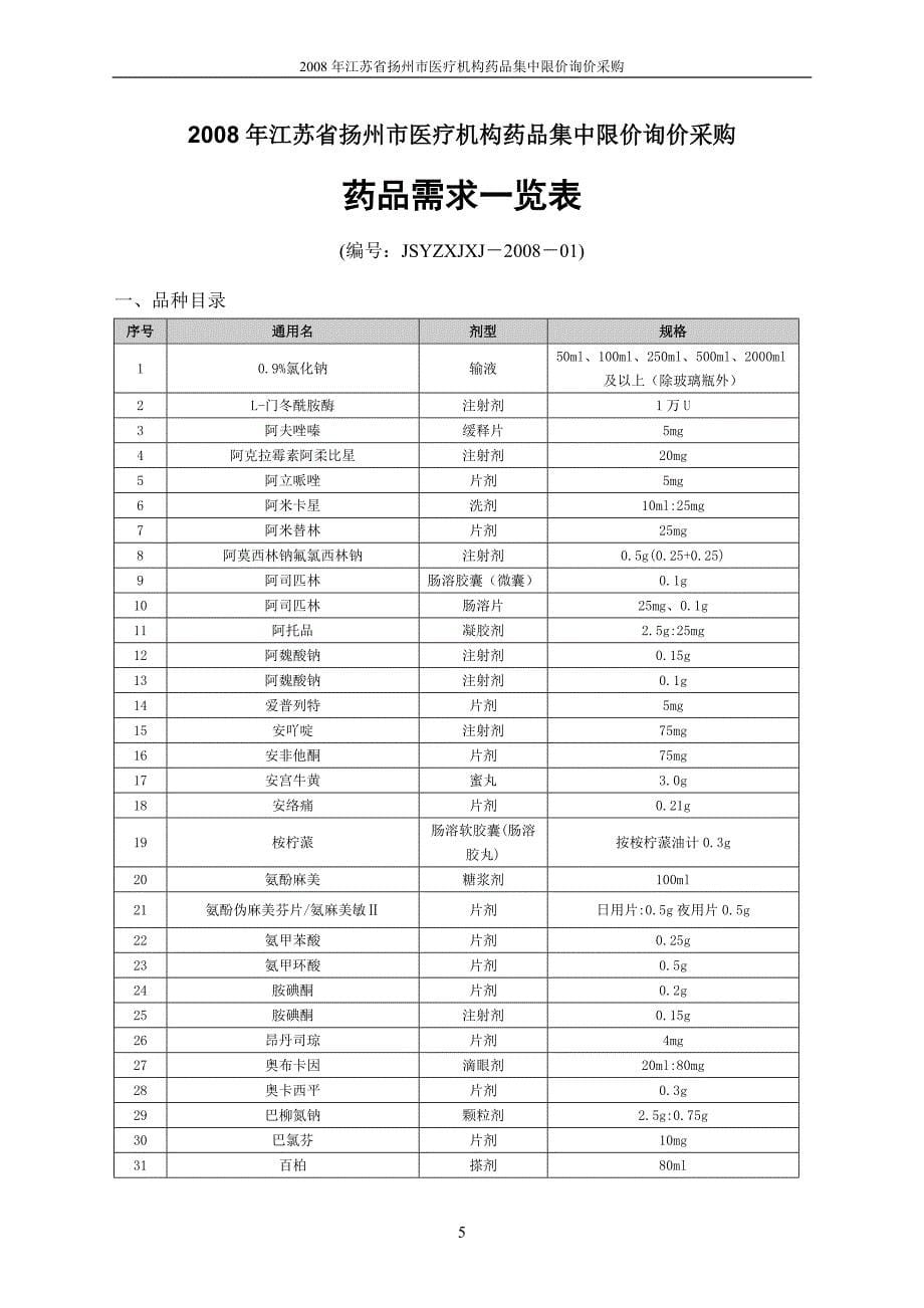 采购文件（含采购目录、格式附表）doc-药品挂网招标＿采_第5页