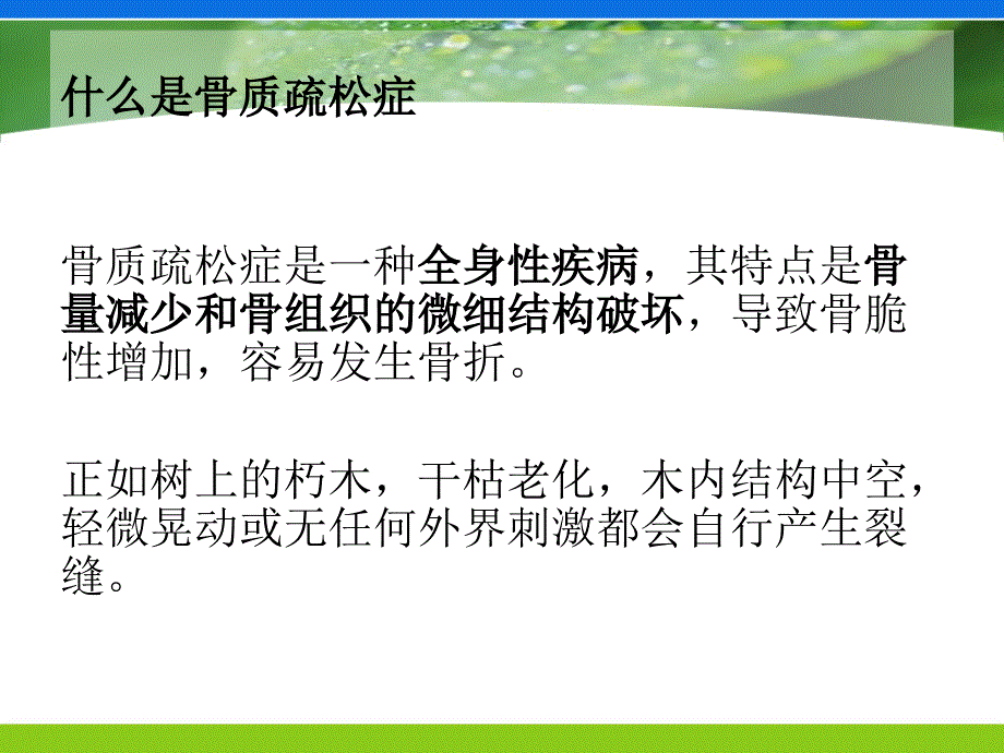 骨质疏松症的护理内分泌科_第3页