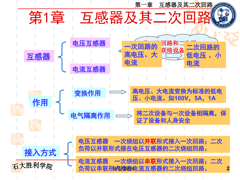 第1章互感器及其二次回路_第2页