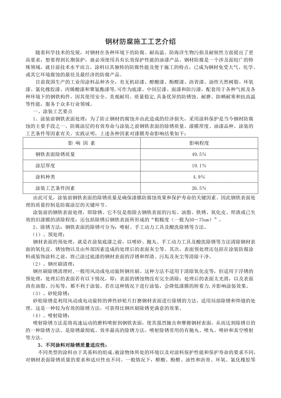 钢材防腐施工工艺介绍.doc_第1页