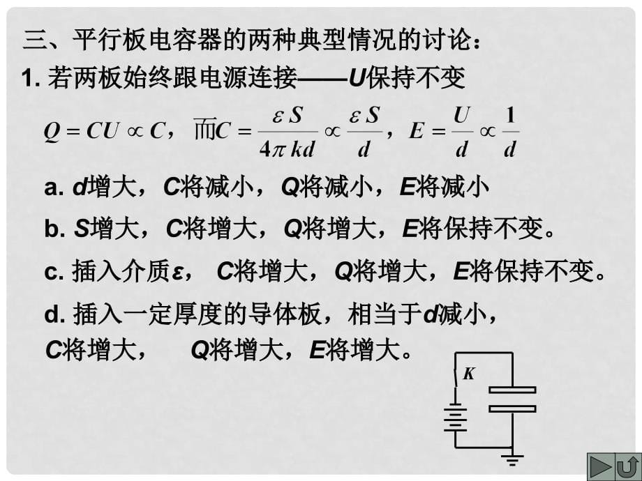 吉林省松原地区物理学科高中物理复习课件资料（精品打包118套）全国通用C030.电容和电容器_第5页