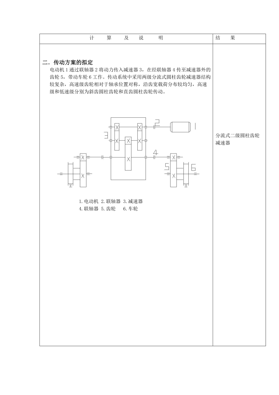 机械设计课程设计圆柱和圆锥减速器课程设计说明书_第3页