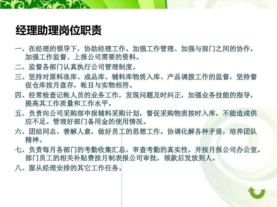 储运部人员岗位职责课件_第5页