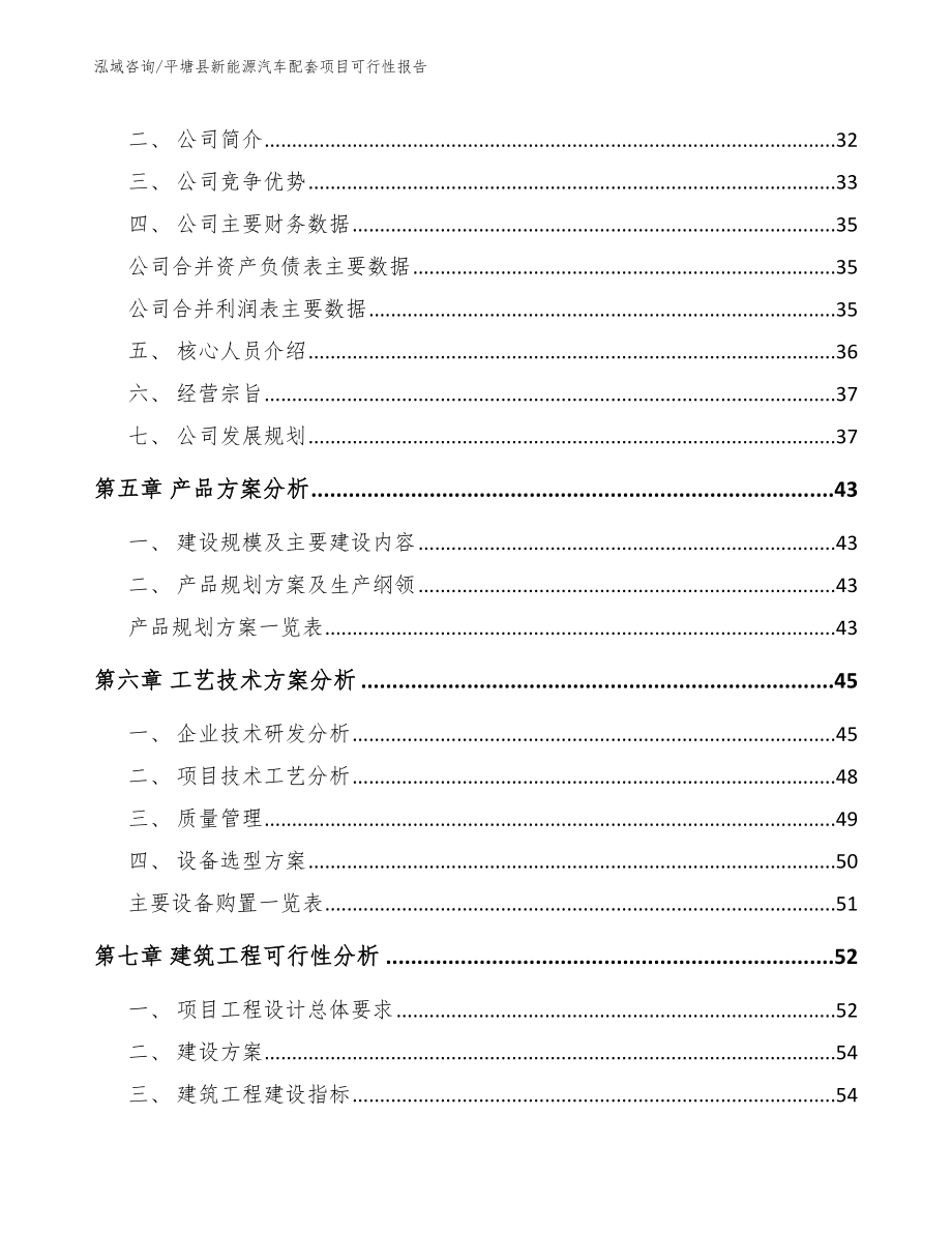 平塘县新能源汽车配套项目可行性报告模板_第3页