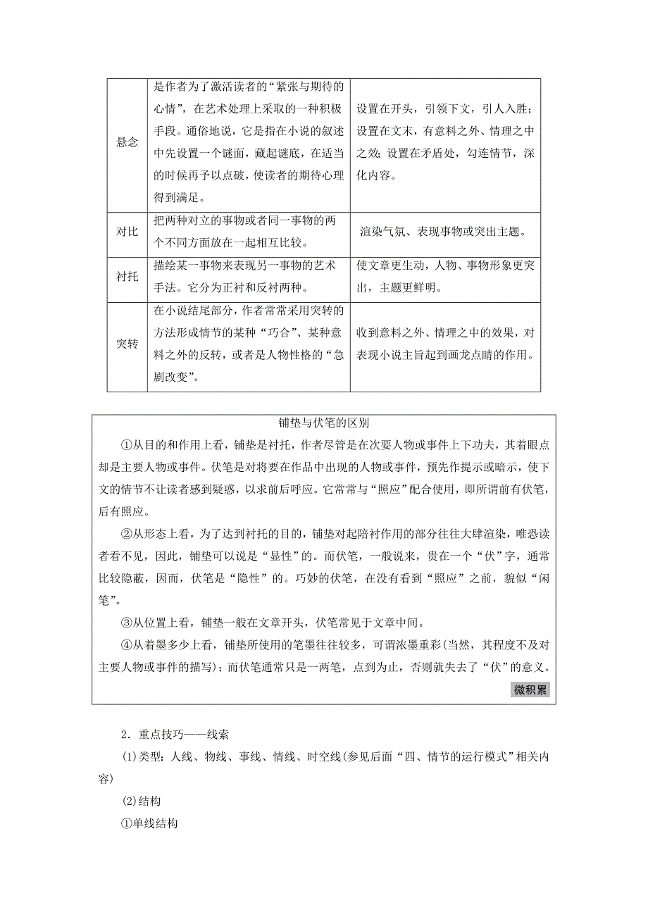 江苏2020版高考语文第六章文学类阅读小说阅读专题三核心突破一分析情节结构讲义（含解析）.docx_第4页