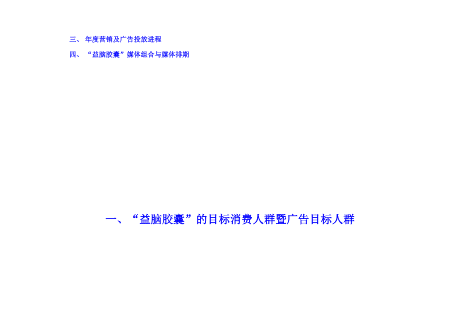 益脑胶囊广告媒体策划案_第3页