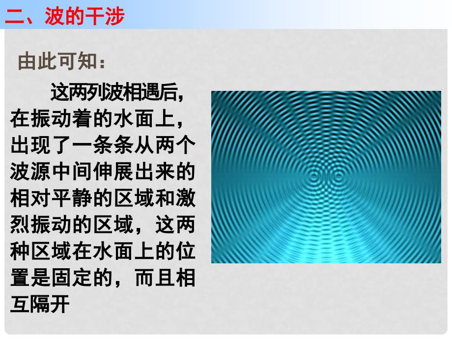 高中物理 12.6 波的干涉课件 新人教版选修34_第4页