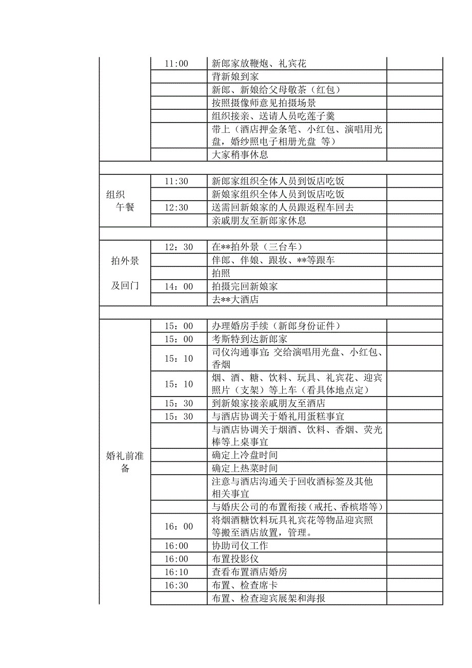 [精品]婚礼当天行程_第3页