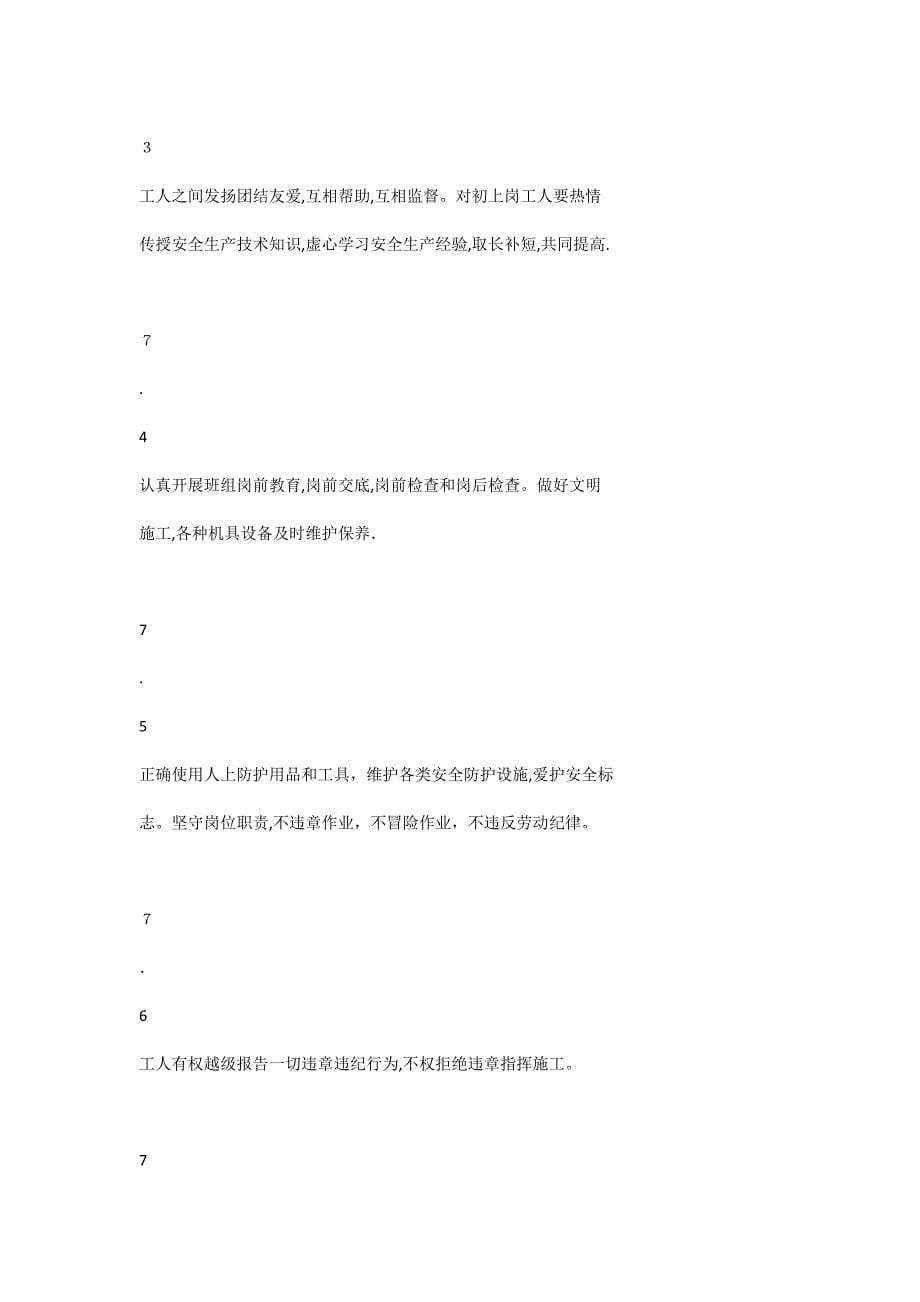 安全生产规章制度及操作流程.docx_第5页