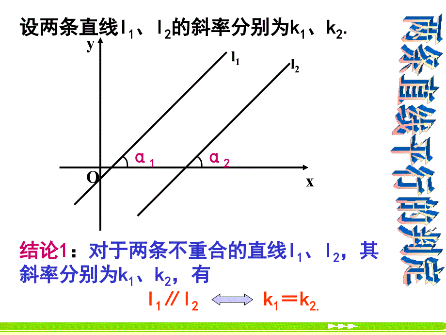 2两条直线平行与垂直的判定_第3页