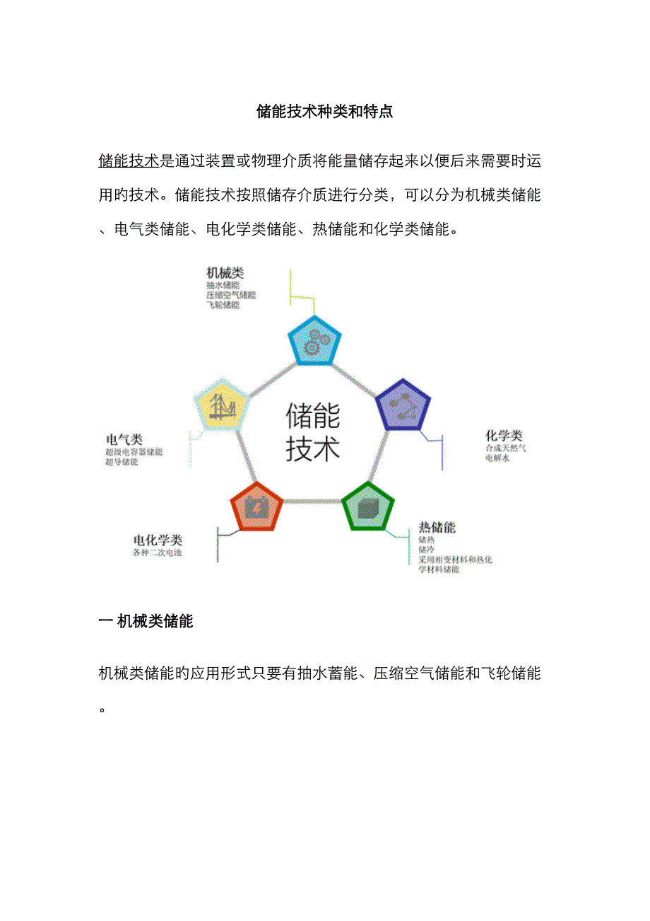 储能技术种类和特点_第1页