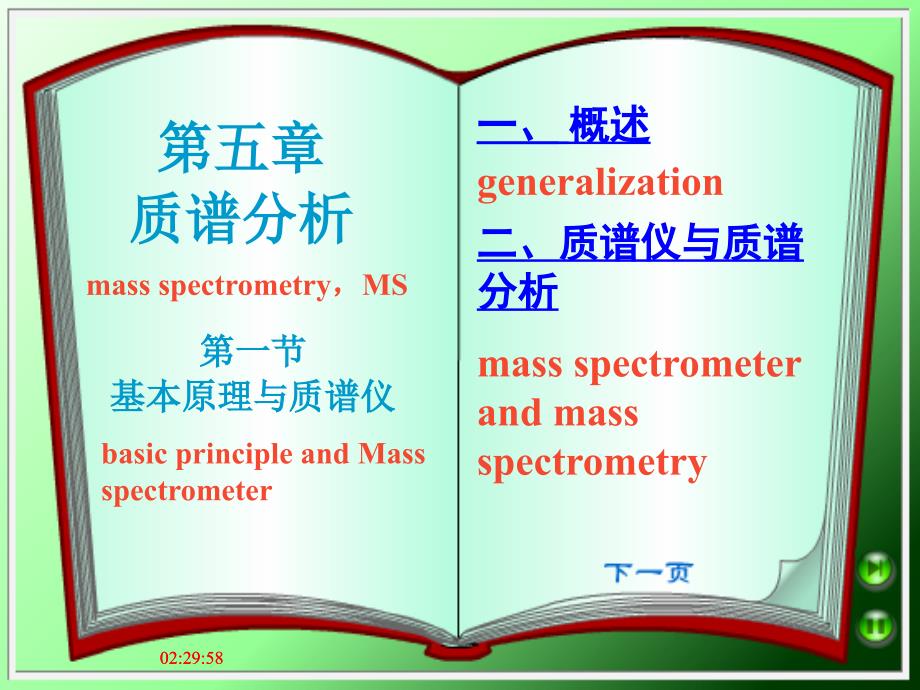 质谱分析与质谱仪ppt课件_第1页