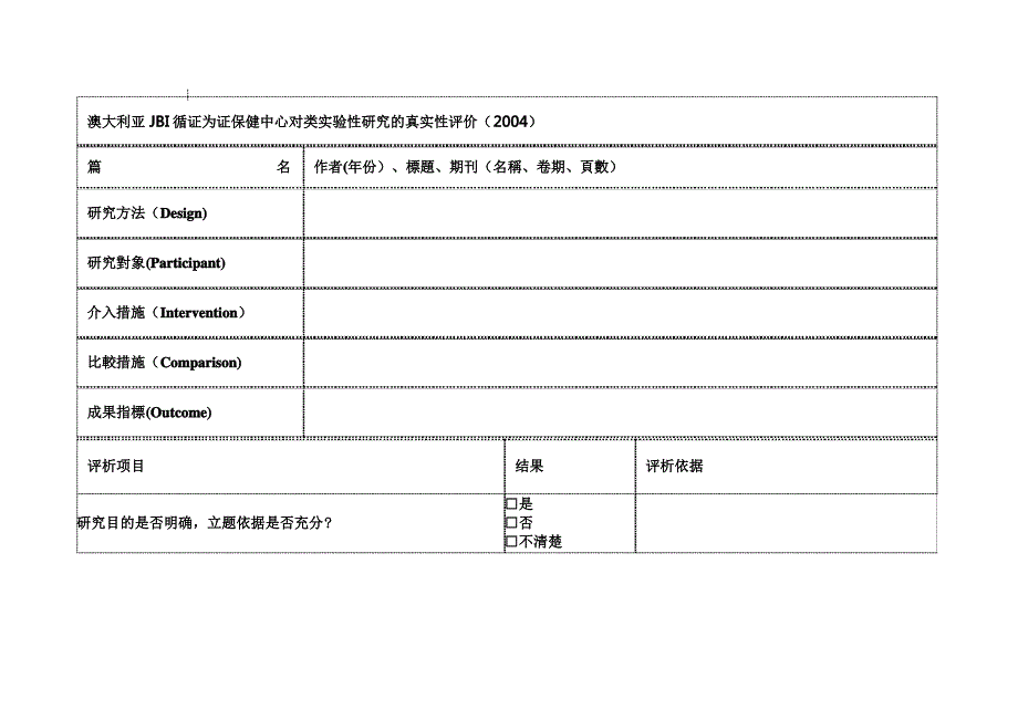 文献质量评价工具_第1页