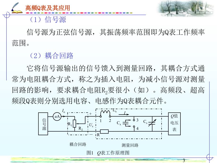 高频Q表及其应用PPT课件_第3页