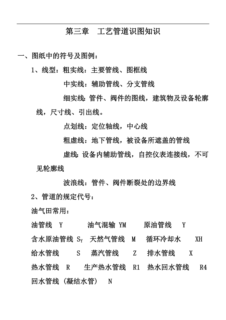 工艺管道识图知识讲义_第1页