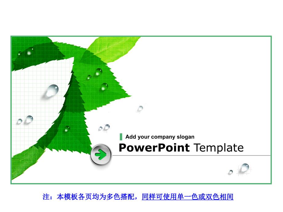 超多目录ppt模版_第1页