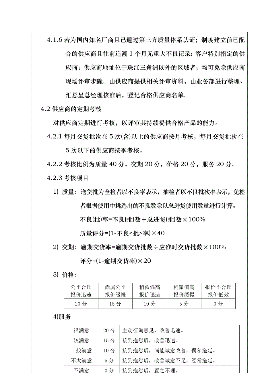 某公司采购控制程序_第4页