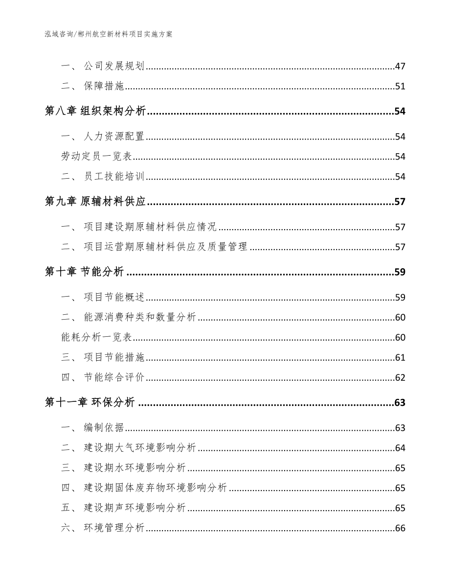 郴州航空新材料项目实施方案（范文模板）_第4页