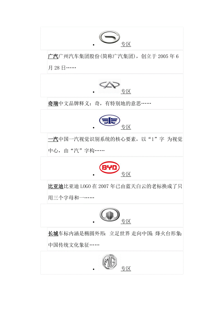 各种汽车标志_第1页