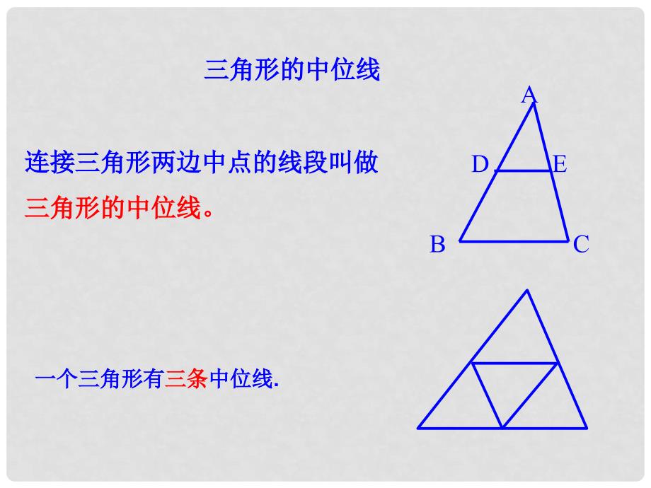 山东省临朐县沂山风景区中考数学 中位线定理（1）复习课件_第2页