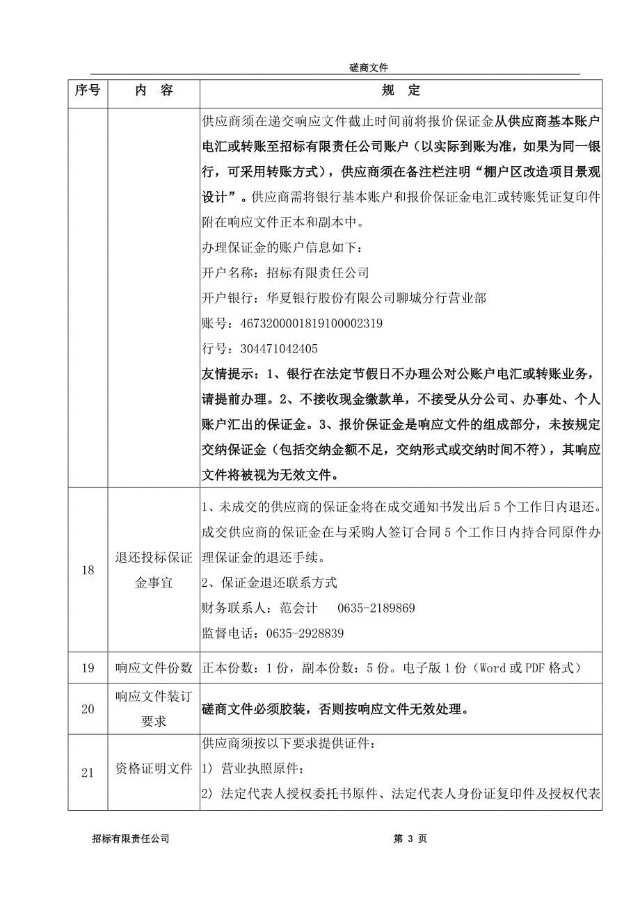 棚户区改造项目景观设计服务类竞争性磋商招标文件.doc_第5页