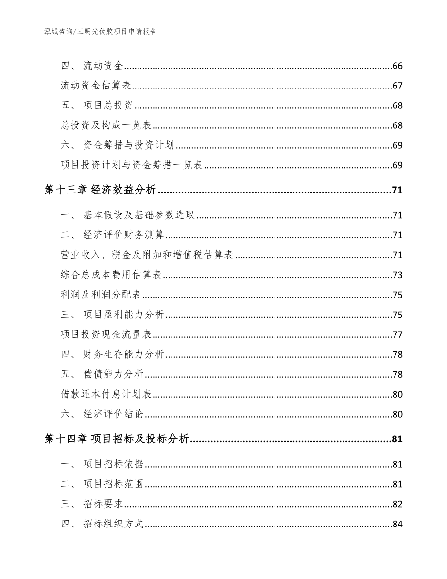 三明光伏胶项目申请报告_第4页