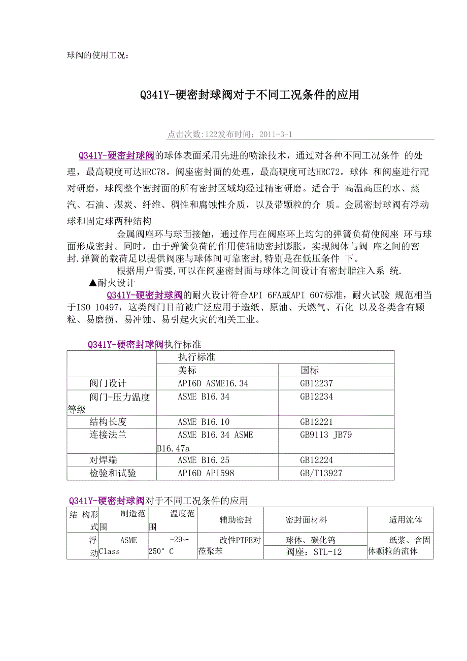 球阀的使用工况_第1页