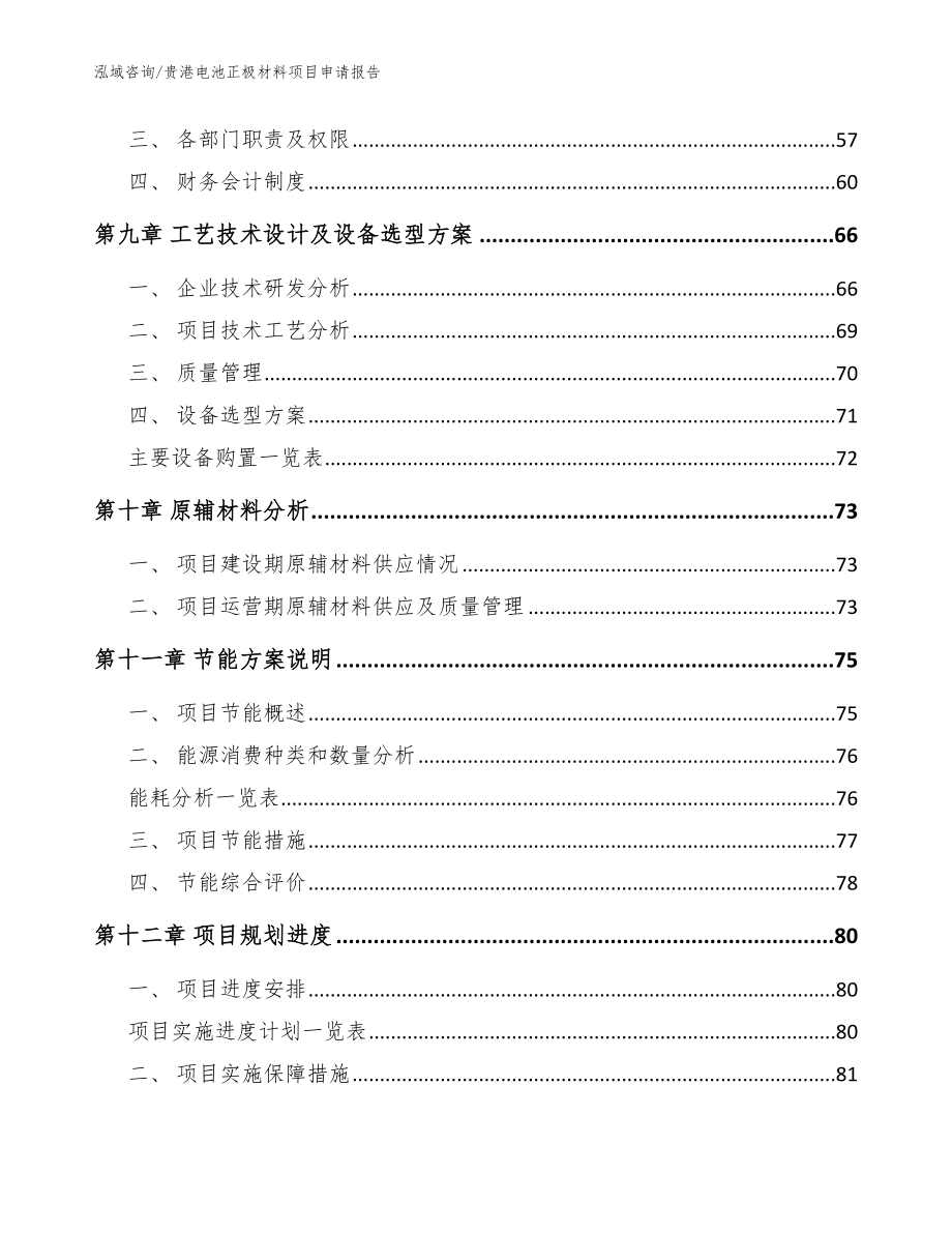 贵港电池正极材料项目申请报告【范文】_第3页